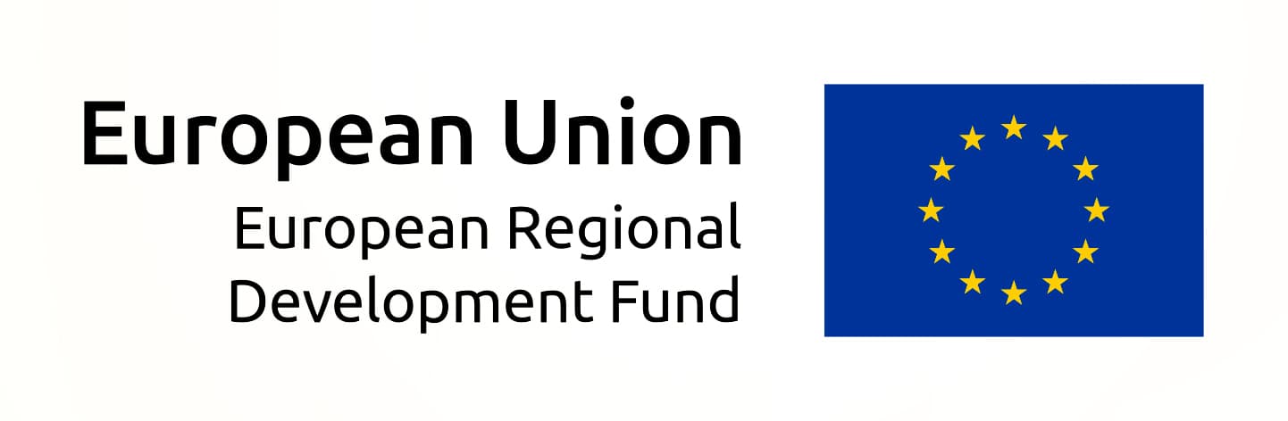Logo: European Union, European Regional Development Fund