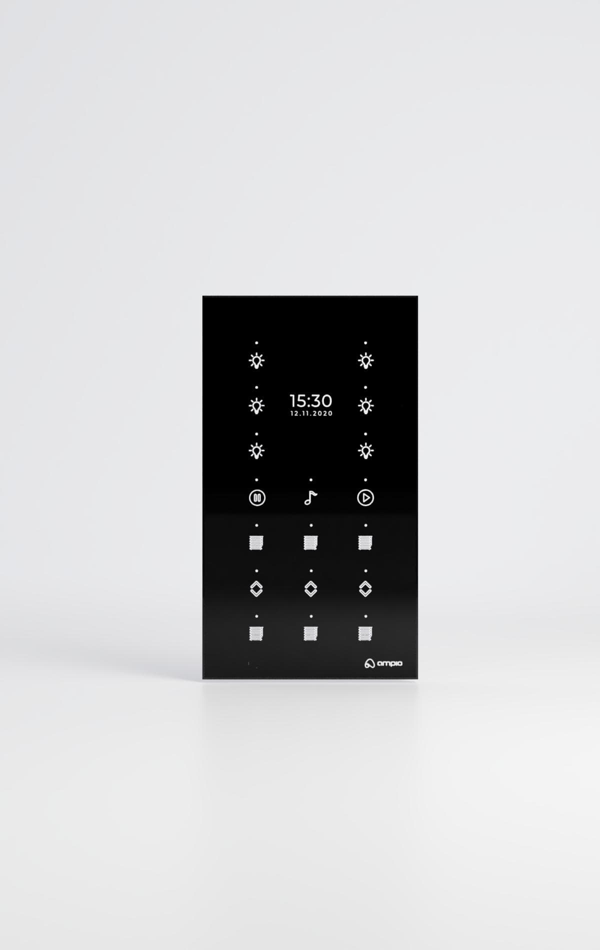 18-field touch panel module with display